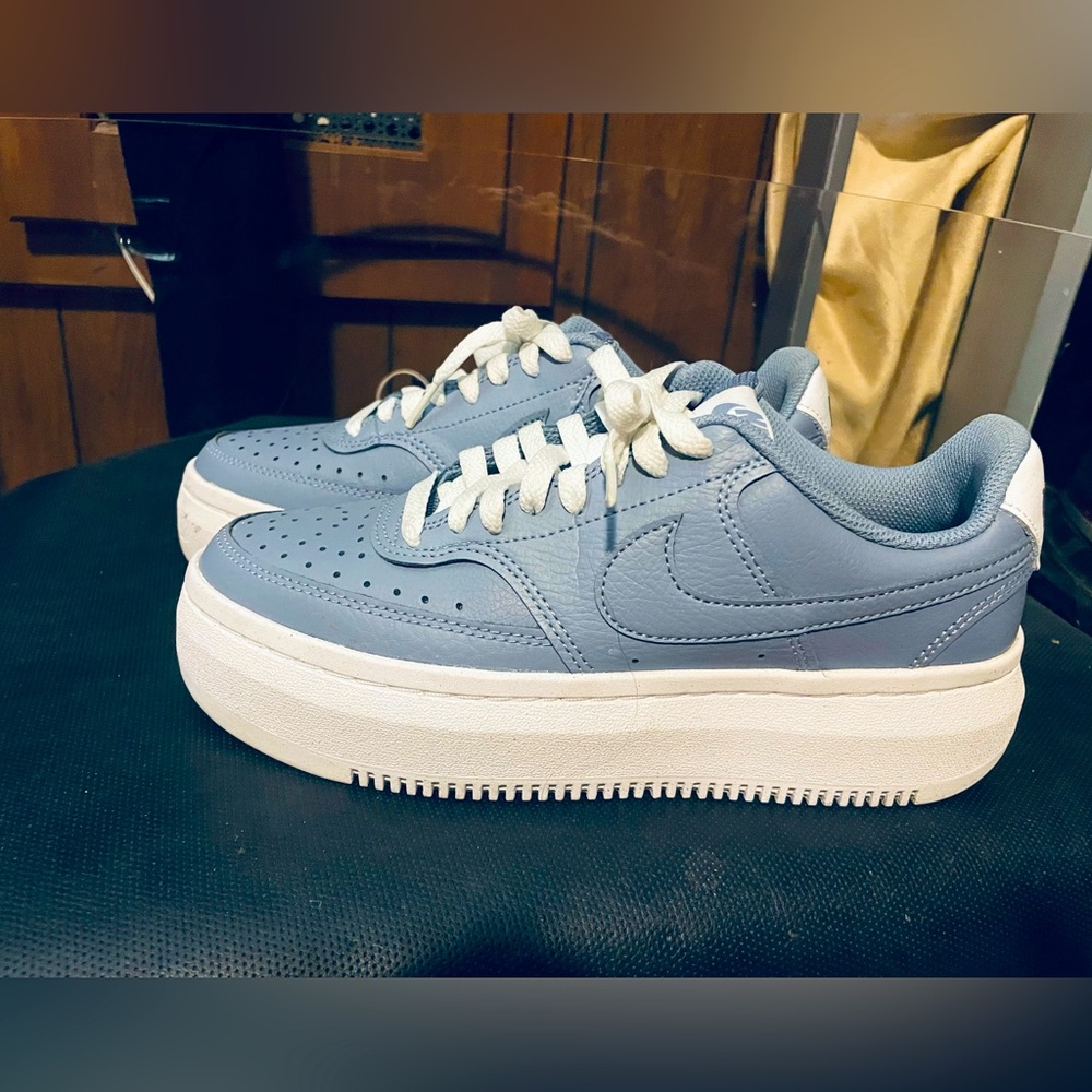 Nike Court Vision Alta / Ashen Slate Blue - Picture 3 of 6